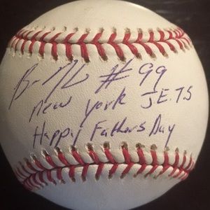 Bryan Thomas Signed Baseball